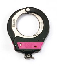 ASP Handcuff pink with Chain ASP Handcuff Colored with Chain