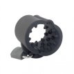 Cruncher - Silicone Lockable Spiked Ball Stretcher Cruncher - Silicone Lockable Spiked Ball Stretcher - Black