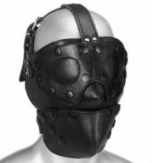Detachable Leather Face Mask
