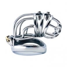Foldy Metal Chastity Cage 45 mm Foldy Metal Chastity Cage