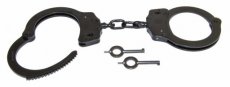 Handcuff with Chain in Black Handcuff with Chain in Black