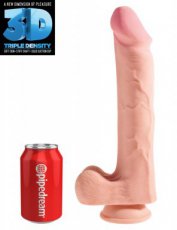 King Cock Plus Triple Density Cock with Balls 30.50 cm.